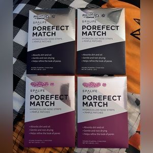 NWT 4 Packs Of Spa Life Hydrocolloid Nose Strips & Pimple Patches